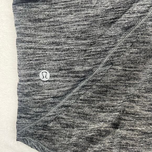 Lululemon Fast As‎ Light Muscle Tank Women’s Sz 4/6 Small Heathered Black W1NISS - Picture 6 of 12